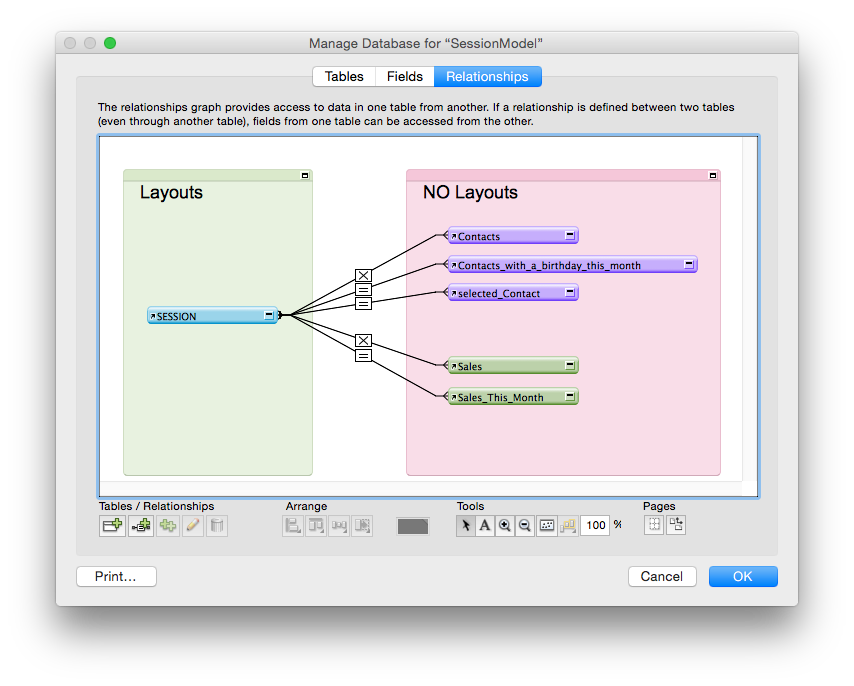 FileMaker Session Model Video