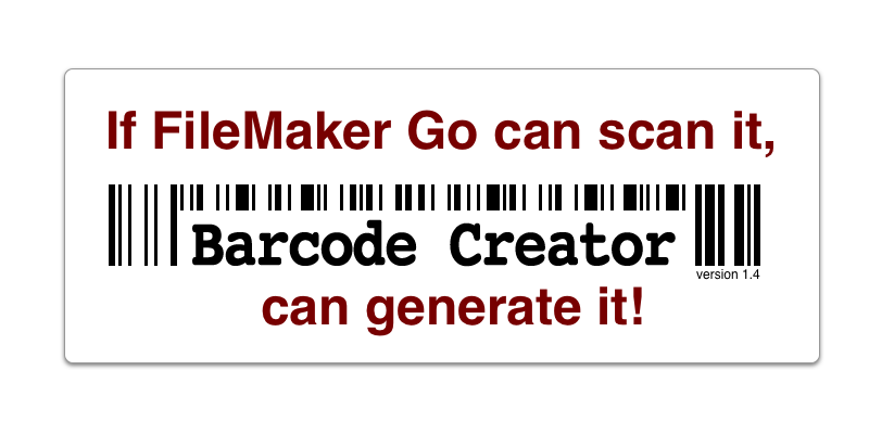 Barcode Creator v1.4 Released