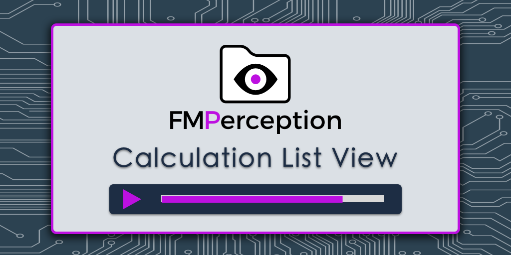 FileMaker Calculation Analysis with FMPerception