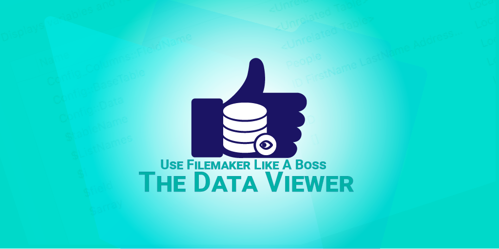 Like a Boss: Exploring all of the FileMaker Data Viewer