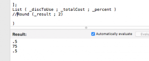 Returning the variables' values to ensure all is good.