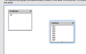 In a separate file, I can create access to another file
