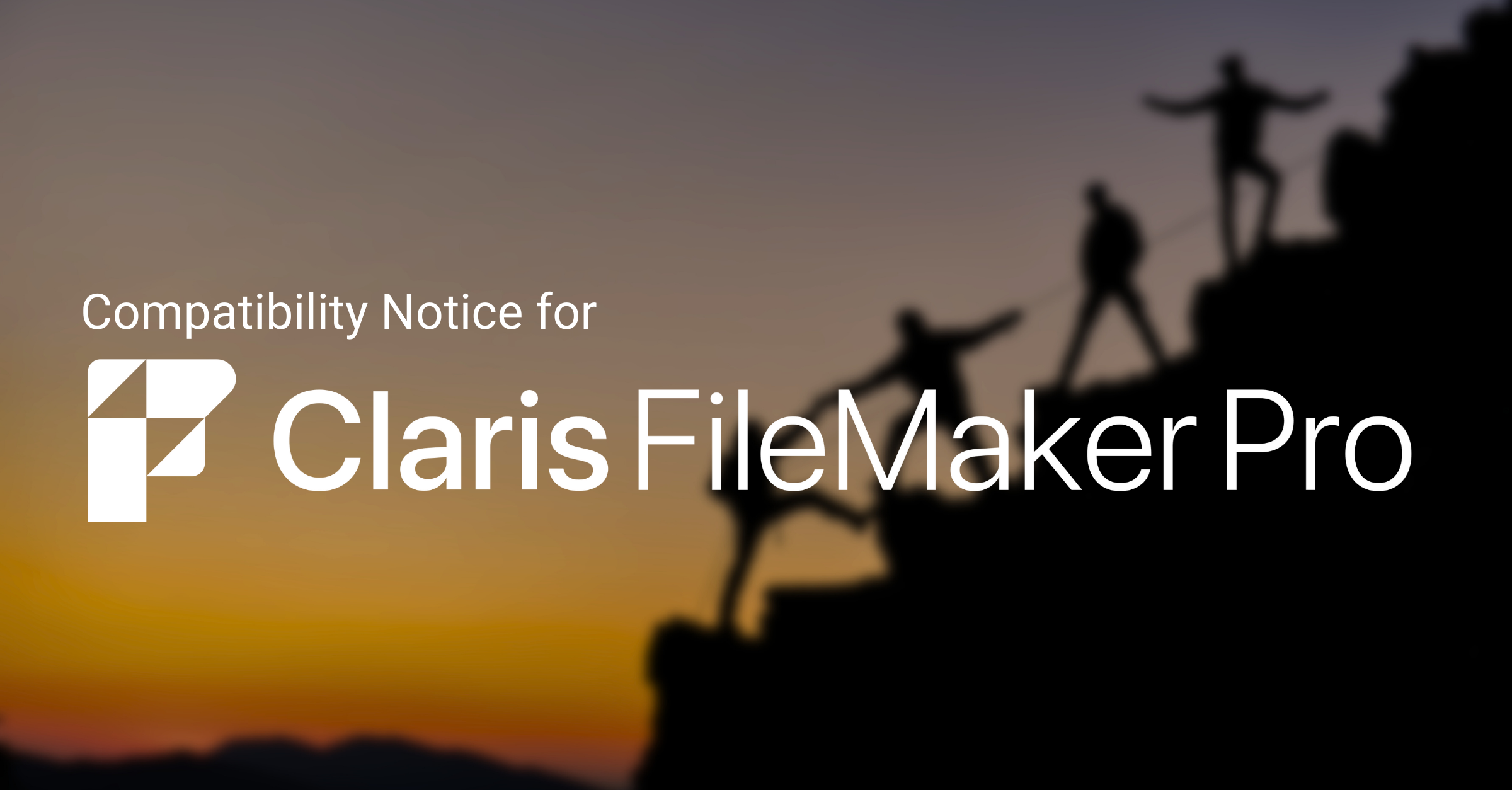 FileMaker 2023 Compatibility Notice