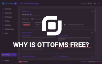 I can’t believe OttoFMS is free!